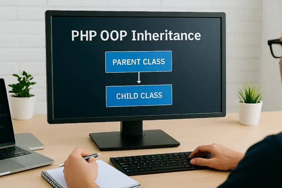 php inheritance, php oop inheritance, inheritance in php, php parent class, php child class, method overriding php, php oop tutorial, php extends keyword, object oriented programming php, phponline tutorials, PHP inheritance, PHP OOP inheritance example, single inheritance PHP, parent class child class PHP, extends keyword PHP, OOP concepts in PHP, PHP class inheritance tutorial, PHP OOP guide