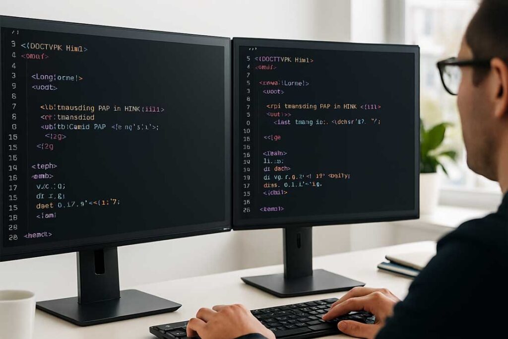 PHP HTML integration, PHP and HTML code example, embed PHP in HTML, PHP within HTML, how PHP works with HTML, PHP HTML tutorial, PHP dynamic web pages, PHP website development
