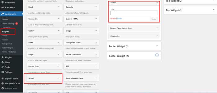 search-widget