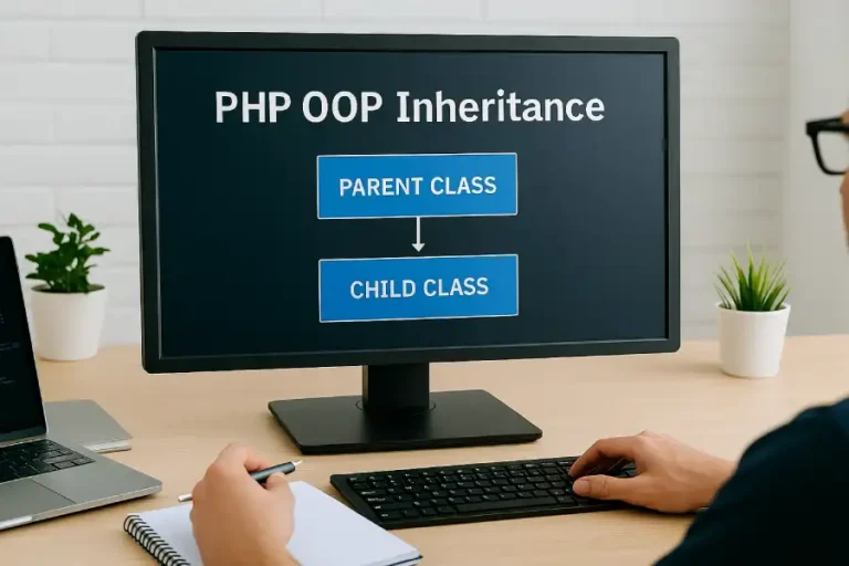 php inheritance, php oop inheritance, inheritance in php, php parent class, php child class, method overriding php, php oop tutorial, php extends keyword, object oriented programming php, phponline tutorials, PHP inheritance, PHP OOP inheritance example, single inheritance PHP, parent class child class PHP, extends keyword PHP, OOP concepts in PHP, PHP class inheritance tutorial, PHP OOP guide