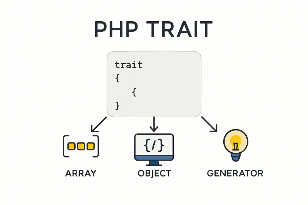 php traits, traits in php oop, php oop traits example, php multiple inheritance traits, php trait tutorial, php object oriented programming traits