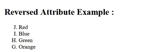 reserved attribut example