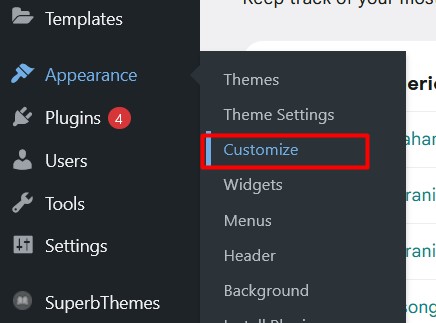 customize