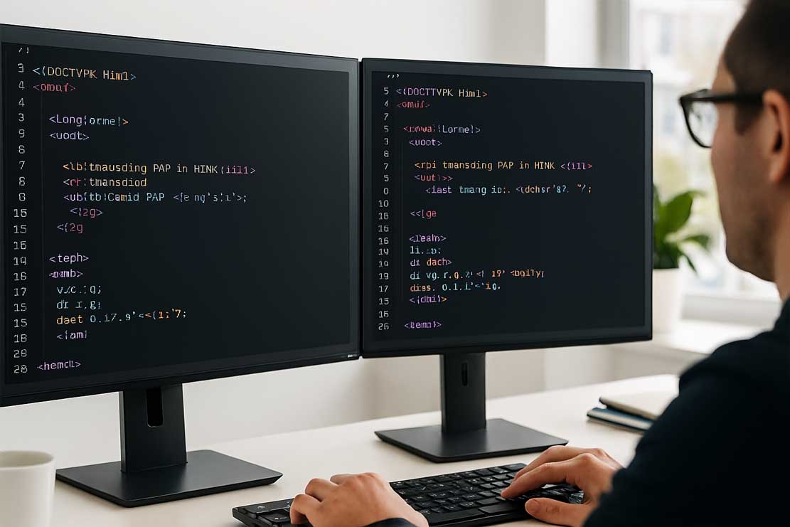 PHP HTML integration, PHP and HTML code example, embed PHP in HTML, PHP within HTML, how PHP works with HTML, PHP HTML tutorial, PHP dynamic web pages, PHP website development