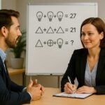 brainteaser interview questions, logical interview puzzles, tricky HR interview questions, problem solving interview answers, creative thinking questions, HR puzzle round, brain teaser examples for interviews, reasoning interview questions and answers, smart HR questions, critical thinking interview preparation