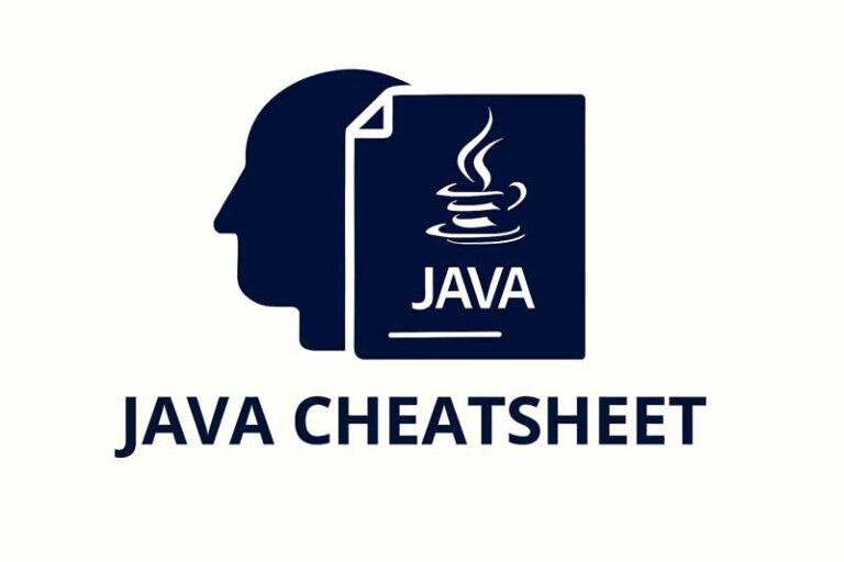 java cheat sheet, java syntax reference, java data types, java loops examples, java methods and classes, java oops concepts, java string handling, java exception handling, java collections framework, java basics for beginners